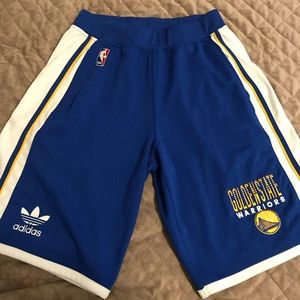 ADIDAS Golden State Warriors basketball shorts